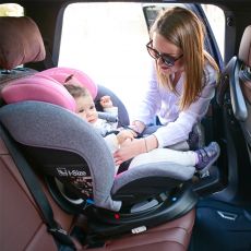 Дитяче автокрісло Lorelli Proxima i-Size isofix Red&Black, 40-105 см